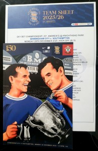 29.12.2025 BIRMINGHAM CITY v SOUTHAMPTON, with original Official Teamsheet! for sale on Ebay