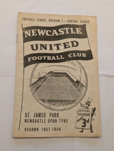 Newcastle v Scunthorpe  FAC 4th Round  25/01/1958 for sale on Ebay