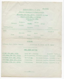 1962/63 Eastern Counties League - KINGS LYNN Reserves v. SUDBURY TOWN (s/sheet) for sale on Ebay
