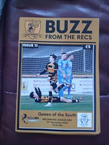 Alloa Athletic V Queen Of The South for sale on Ebay