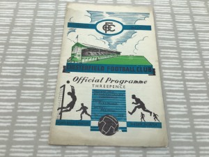 Chesterfield v Scunthorpe 1951/52 Division 3 North - 1st March 1952 for sale on Ebay