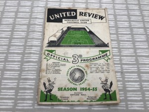Newcastle United v Chelsea CHAMPIONS 1954/55 Division 1 - 25th September 1954 for sale on Ebay