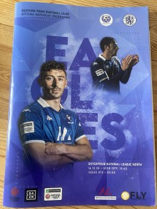 Bedford Town V Macclesfield Town, 16th Dec 2025 Enterprise National League North for sale on Ebay