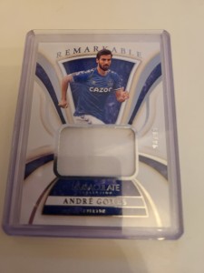 2020	Immaculate	Andre Gomes	Everton	Match-worn	Patch	98/99	Portugal for sale on Ebay
