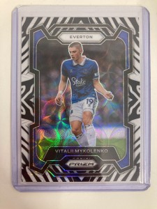 PANINI PL PRIZM - CHOICE 23/24 VITALI MYKOLENKO EVERTON ZEBRA 8/15 for sale on Ebay