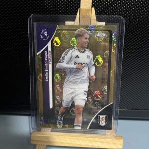Emile Smith Rowe Topps Premier League Logofractor Fulham /50 Gold for sale on Ebay