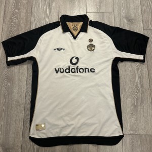 Vintage Manchester United 2002 Away Football Shirt Umbro Size XL Reversible   for sale on Ebay