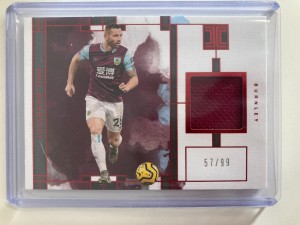 PANINI IMPECCABLE 23/24 PHIL BARDSLEY BURNLEY RELIC 57/99 for sale on Ebay