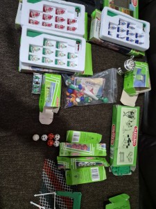 Joblot, Bundle of Subbuteo Football teams and accessories for sale on Ebay