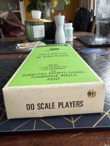 Subbuteo Heavyweight Team box ref 91 parma with original ref sticker rare for sale on Ebay