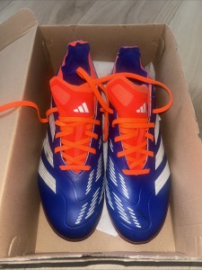 Adidas Predator Artificial Grass Boots Size 8.5UK Worn Once Excellent Condition for sale on Ebay