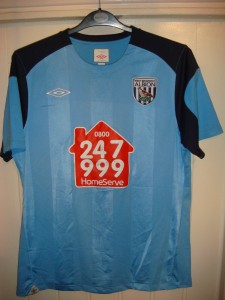 WEST BROMWICH ALBION UMBRO VINTAGE TRAINING FOOTBALL SHIRT -2010/11 -MEDIUM -K55 for sale on Ebay