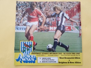 10/10/1981 West Bromwich Albion v Brighton & Hove Albion Football Programme, for sale on Ebay