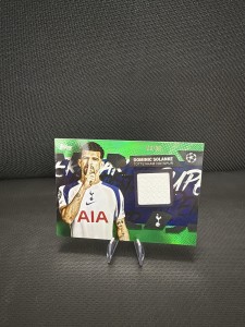 Dominic Solanke- Patch /99- #TSR-DO- Topps Flagship 2025/26- Tottenham Hotspur for sale on Ebay