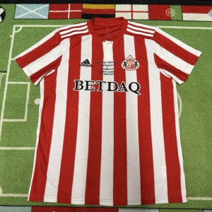 Sunderland Home Shirt 2018/2019 Checkatrade Trophy Final Size L VGC for sale on Ebay