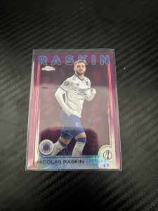 Rangers Nicolas Raskin /75 Topps Chrome for sale on Ebay