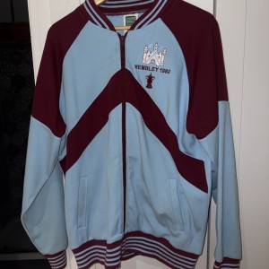 Score Draw West Ham United 1980 FA Cup Training Jacket Size XL WHUFC Irons for sale on Ebay