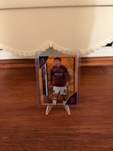 Freddie Potts RC Orange /25 PL Chrome 25-26 West Ham United FC for sale on Ebay