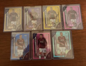 West Ham 7 Card Numbered Bundle PL Chrome 25-26 Potts RC Soucek Julio for sale on Ebay