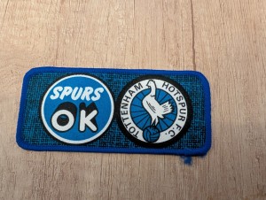 TOTTENHAM  HOTSPUR     OLD SEW ON PATCH UNUSED for sale on Ebay