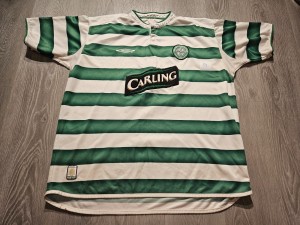 Mens Umbro Celtic Home football shirt 2003 - 2004 Size XXL 2XL for sale on Ebay