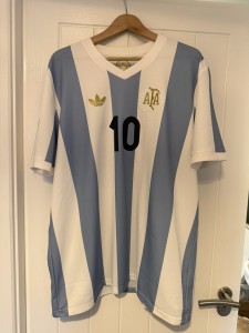 Authentic Messi Argentina 50th Anniversary Football Shirt - Size XXL #10 for sale on Ebay