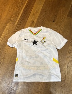 Puma Mens GFA Ghana Home Jersey White/​Black-Medium Football Shirt RARE 2025  for sale on Ebay