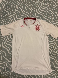 England Euro 2016 T-Shirt Red/White, Polyester, Size L (46/48) for sale on Ebay