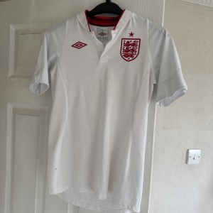 England 2012 Shirt - Large Boys Size - Good Condition for sale on Ebay