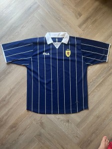 Scotland Football 2002/2003 Jersey By Fila Size XL for sale on Ebay