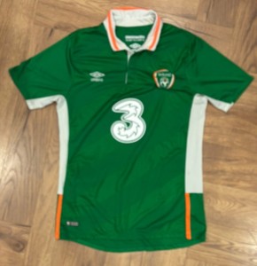 Ireland Umbro 2016/2017 Home Shirt - Size Adult Large 20.5inch P2P for sale on Ebay