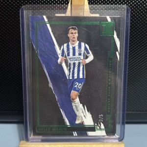 Solly March /5 Impeccable Premier League 2021-22 Brighton & Hove Albion Panini for sale on Ebay