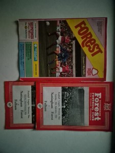 Nottingham Forest Fc Football Programmes X3 for sale on Ebay