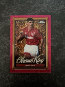 Topps Premier League 25/26 Roy Keane Chrome King Red 3/5 Nottingham Forest FC for sale on Ebay