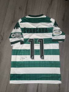 Thomas Cvancara Signed Celtic Fc Football Shirt With Photo Proof & COA for sale on Ebay
