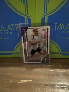 Topps Chrome Premier League Tottenham Lucas Bergvall 56/92 Premier League for sale on Ebay