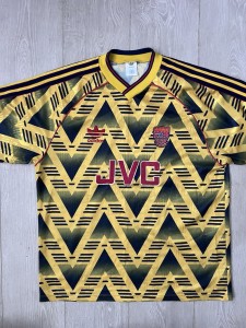 Original Authentic Arsenal Away Shirt 1991-93 Bruised Banana - Size 42/44 Large for sale on Ebay