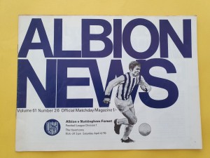 4/4/1970 West Bromwich Albion v Nottingham Forest Football Programme; Div 1 for sale on Ebay