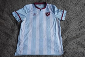 West Ham away football shirt 21/22 2XL for sale on Ebay
