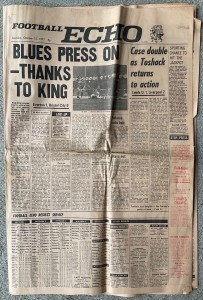 Football Echo - Everton 1 Bristol City 0, Leeds 1 Liverpool 2 - Oct 15th 1977 for sale on Ebay