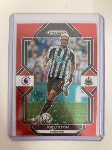 PANINI PL PRIZM - INTERNATIONAL 23/24 JOELINTON NEWCASTLE RED STARS 5/15 for sale on Ebay