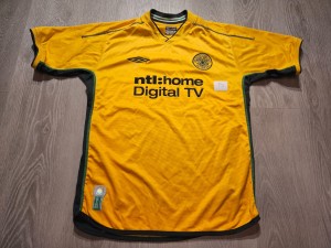 Mens Umbro Celtic Away football shirt 2002 - 2003 Size M for sale on Ebay