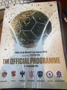 2012 club world Cup Final Programme,  Chelsea v for sale on Ebay