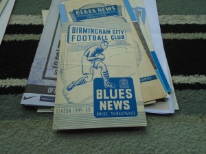 BIRMINGHAM CITY V BOLTON WANDERERS 1949-50 for sale on Ebay