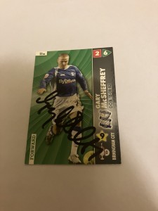 Hand signed Gary McSheffery Birmingham City  2007 panini  championship card #22 for sale on Ebay