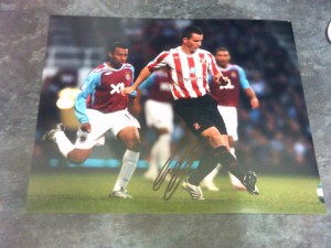 Signed Ian Harte Sunderland 10 x 8 Photograph for sale on Ebay