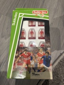 COMPLETE LIVERPOOL VINTAGE SUBBUTEO TEAM LIGHTWEIGHT NO. 663 ORIGINAL BOX for sale on Ebay