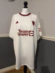 Adidas Manchester United Away 2023/24 Size 4XL for sale on Ebay