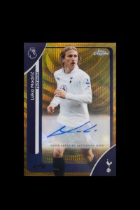 Topps Chrome Premier League 2026 - Luka Modric Auto 42/50 -Tottenham Hotspur 🔥  for sale on Ebay