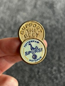 Vintage Tottenham Hotspur / Spurs Coffer Badge - Support The Best  for sale on Ebay